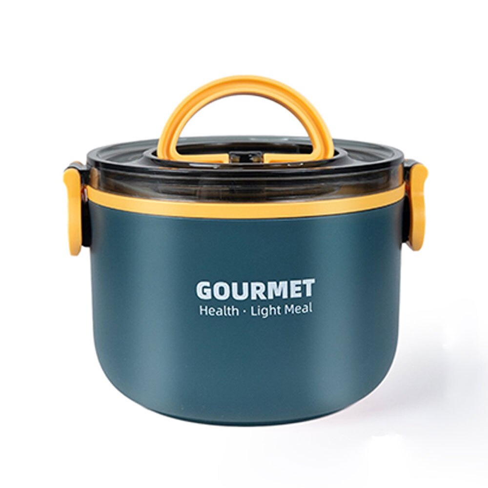 Lunch Box Bento Food Container Thermos Conservation Children's Warmer Meal Prep Stainless Steel Student Leak Proof Portable