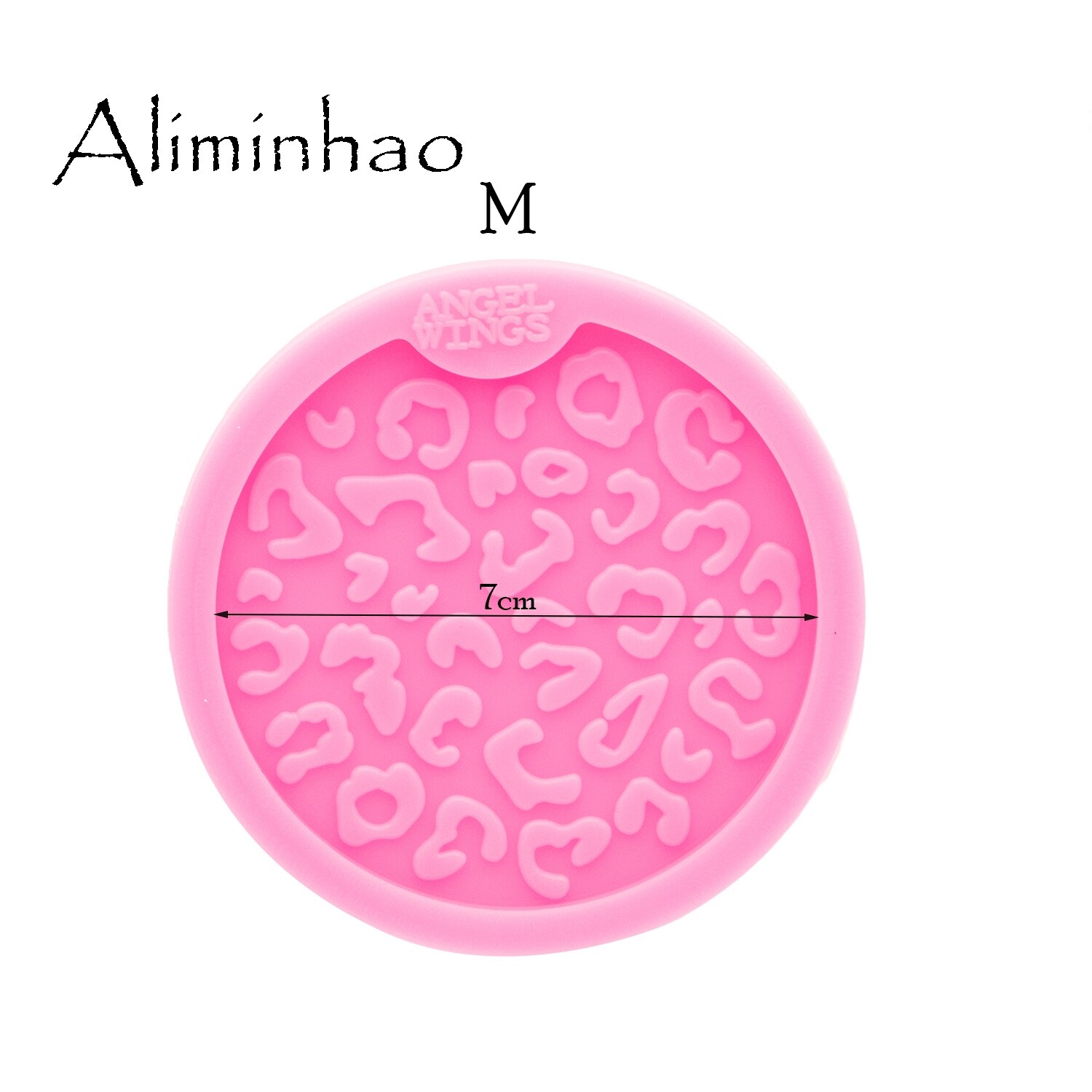 DY0674 2.5/2.8 In pot blad top/Cheetah bodem/Star Geode Auto Coaster Mold Agaat Hars Siliconen mallen DIY Epoxy Mold Crafting: Sky Blue