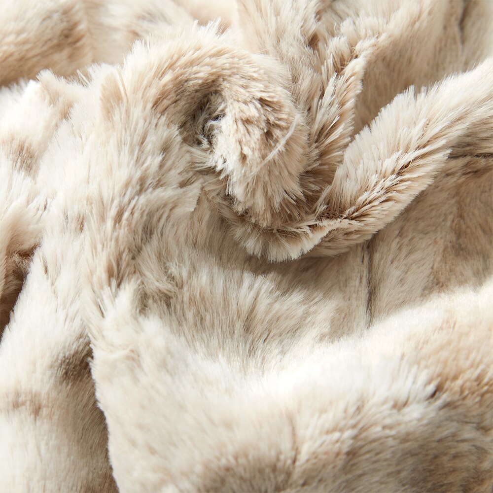 Harige Thermische Dikke Winter Worp Deken Pluizige Faux Fur Sofa Deken Bed Cover Luxe Couch Gooi Deken