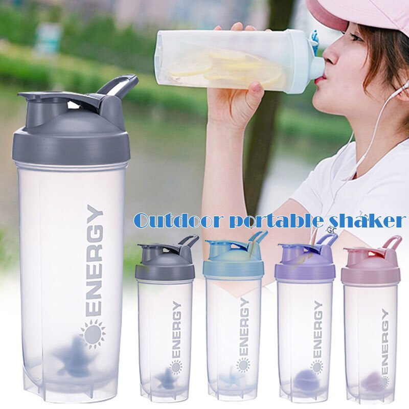 700Ml Klassieke Loop Top Shaker Fles Perfecte Shaker Fles Portable Voor Outdoor Om Water Cup FP8