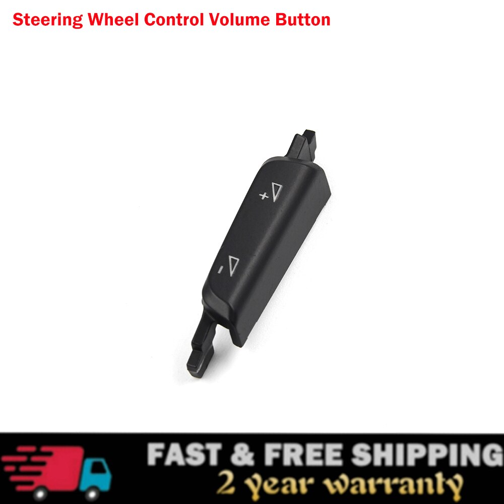 Bouton de commande de Volume pour volant de voiture VW Golf 7 MK7, multifonction, couvercle de clé