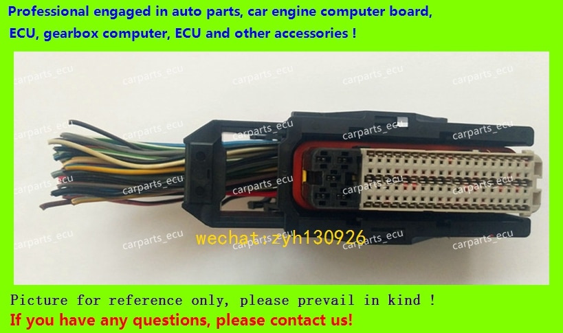 ECU Connector/car engine computer plug/81 pin Connector 81-pin plug Wiring harness connecor/ME7.9.7 Connector/MT22 ECU Connector