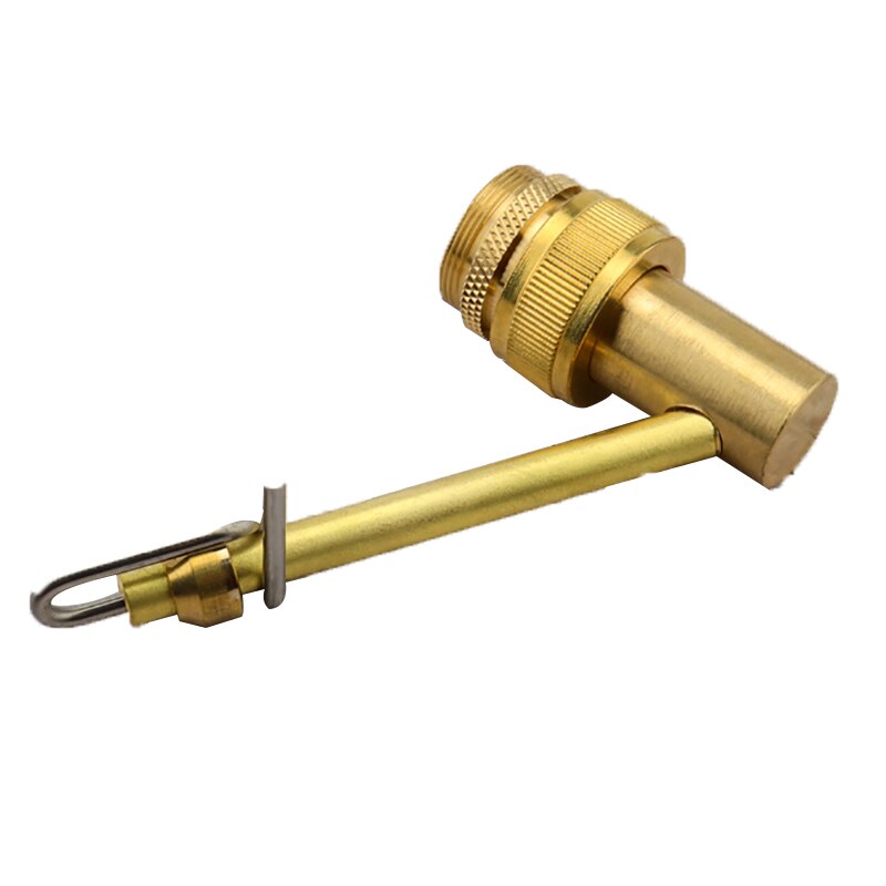 Brass Carboy & Jet Bottle Washer With Sink Faucet Adapter Beer Cleaning Homebrew Single Blast Wine Bottle Washer Wine Rinser: Gold