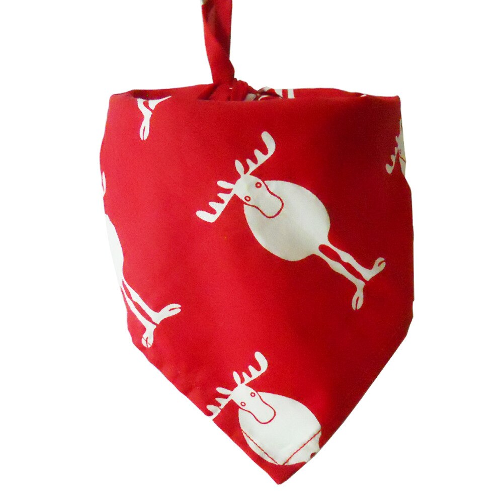 Kerst Hond Speeksel Handdoeken Halsband Kat Verstelbare Driehoek Bib Sjaal Kraag Met Patroon Puppy Accessoires: 10