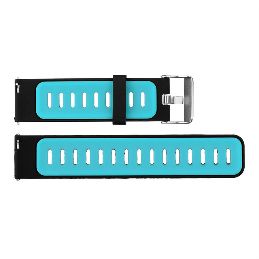 Sport Farbe Silikon Handgelenk Gurt Für Huami AMAZFIT GTR 47mm Smart Uhr Strap Ersatz Band Luxus Armband Frauen Männer 19Aug: Blue