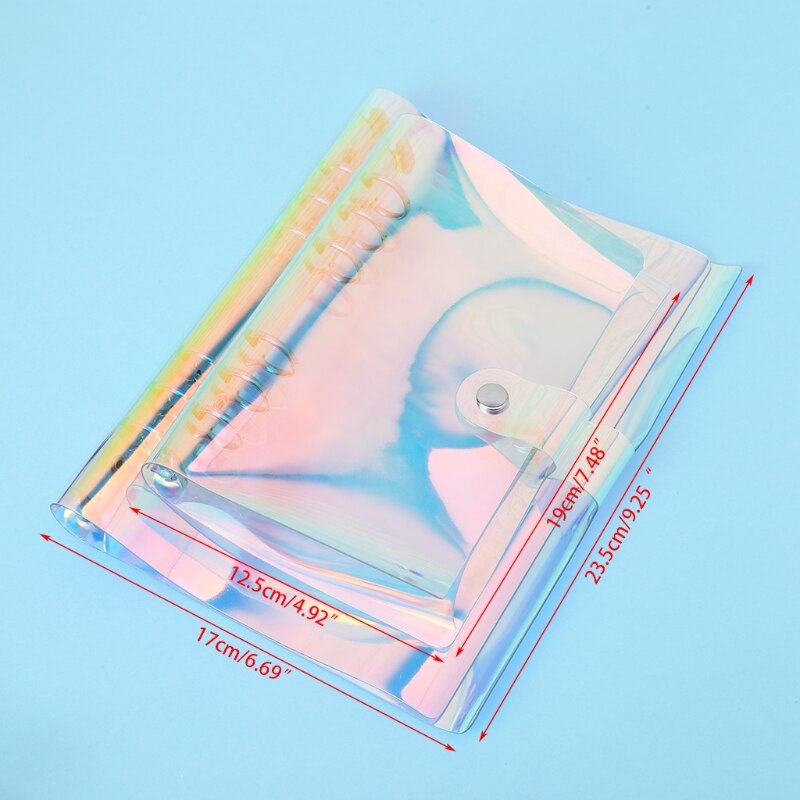 A5 A6 6 Holes Binder Folder File Cover For Journal Note Book Diary Notepad PVC J78A