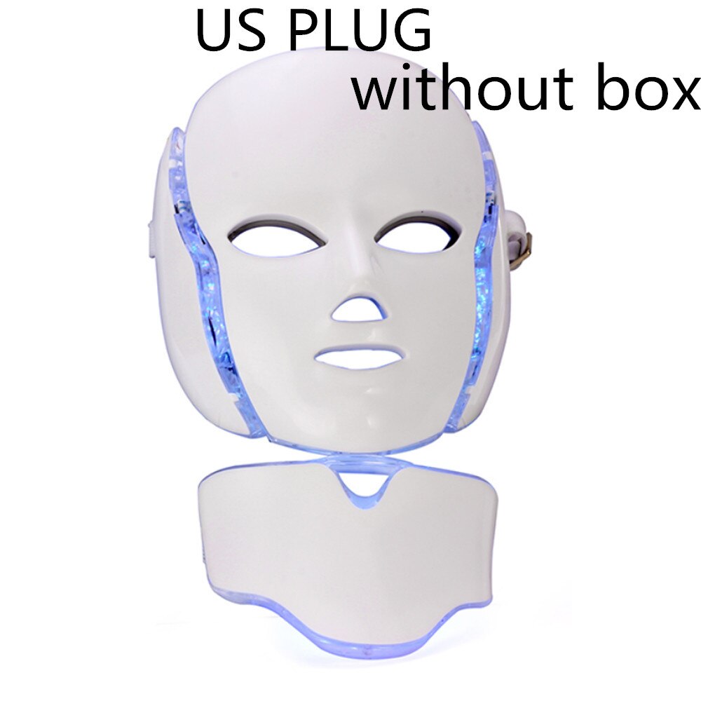 7 Colors Beauty Therapy Photon Led Facial Mask Light Therapy Face Skin Lifting Beauty Rejuvenation Device