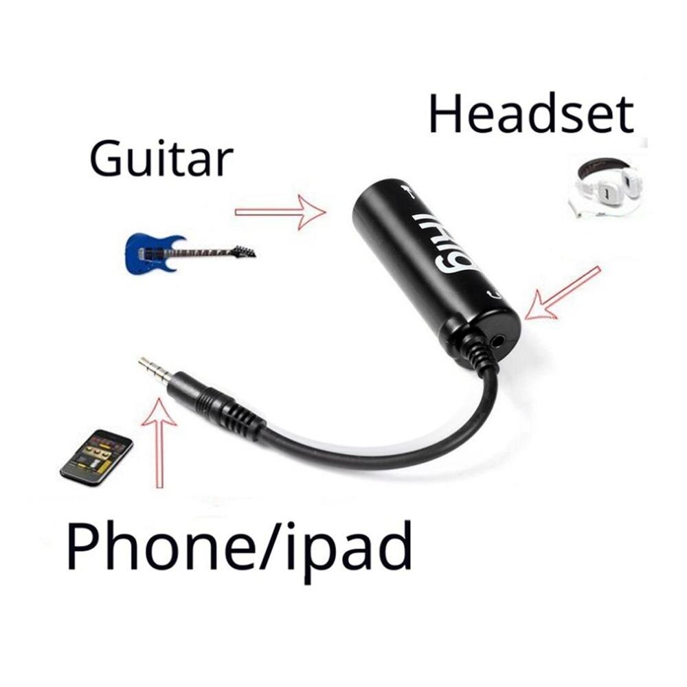 Voor Irig Mobiele Effecten Gitaar Effecten Bewegen Gitaar Effecten Vervangen Gitaren Met Telefoon Gitaar Interface Converters