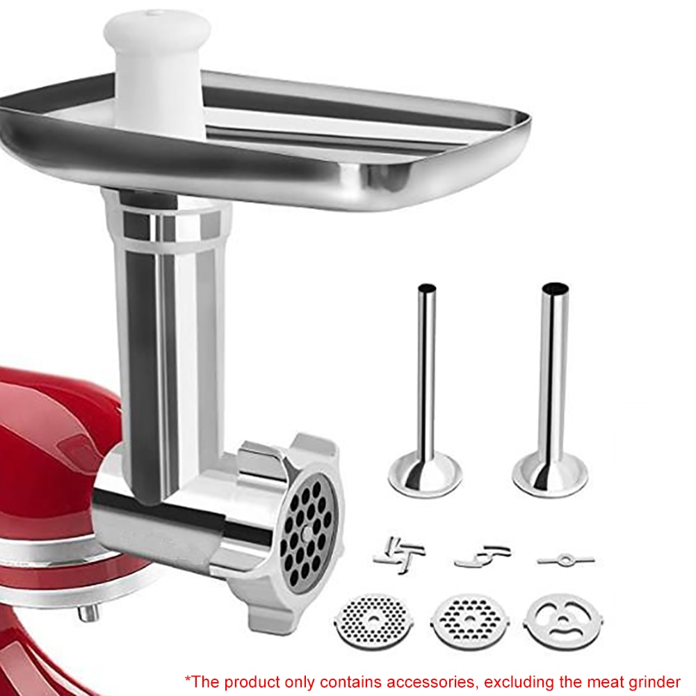 Meat Grinder Attachement Meat Mincer Sausage Stuffer Accessories for KitchenAid Stand Mixers