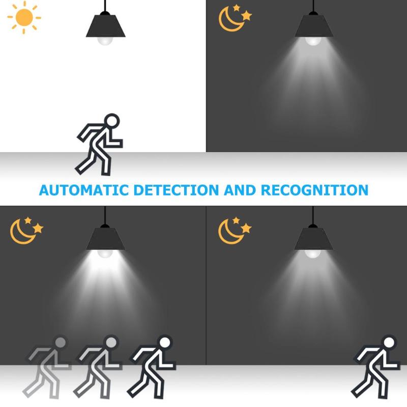 LED Voice Control Sensor Lamp 5 W Nachtlampje E27 Thuis Spaarlamp LED Licht Ampul Led E27 LEDs lamp voor Veranda Hal