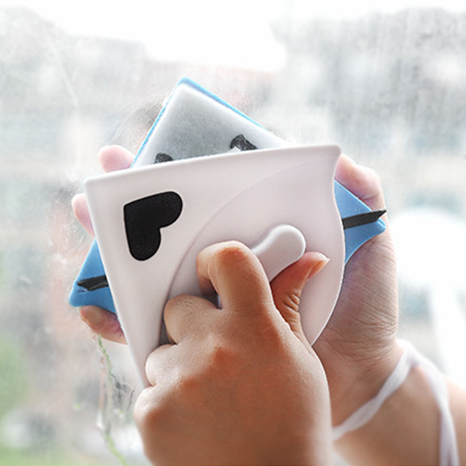 Magnetic Window Cleaner Double-Sided Window Cleaner Glass Wiper Outdoor Magnetic Window Cleaner Glass Wiper For Single Glazed