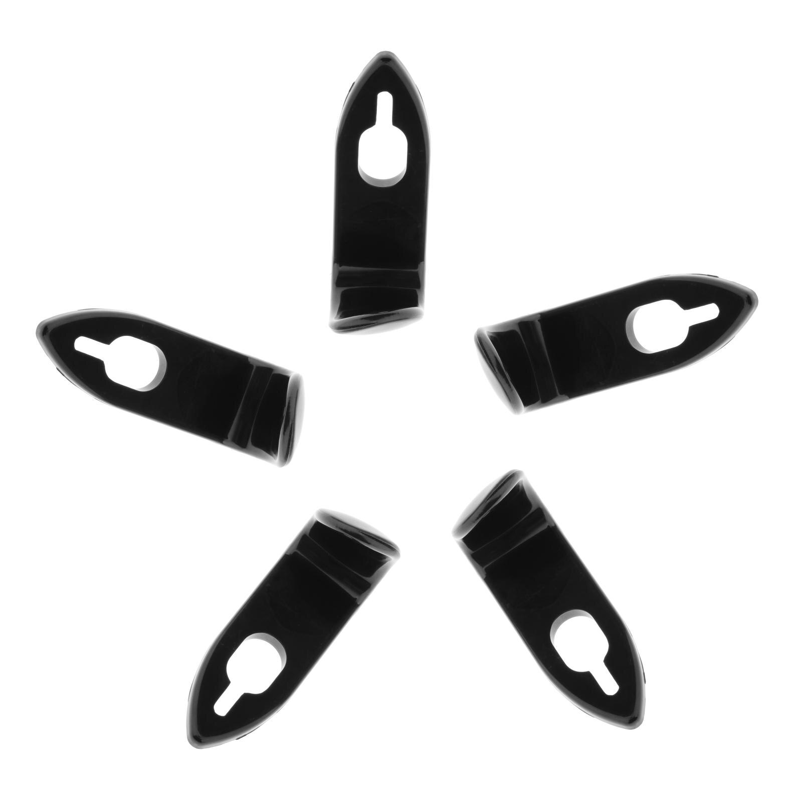 Set of 5 plastic saxophone thumb rests for alto saxophone musical instrument parts