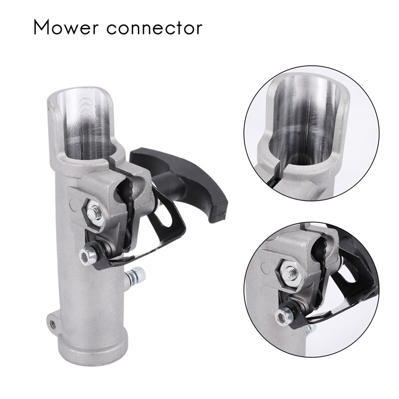 26Mm 7-Tooth Multi-Function Lawn Mower Brush Cutter High Branch Chainsaw Hoe Branch Hedge Trimmer Accessories Quick Connector Re