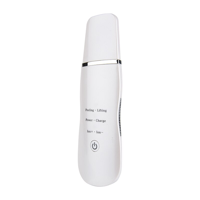 Ultralyd ion hudscrubber dyb ansigtsrens maskine peeling skovl ansigts porerens ansigts hud scrubber løftemaskine: Hvid