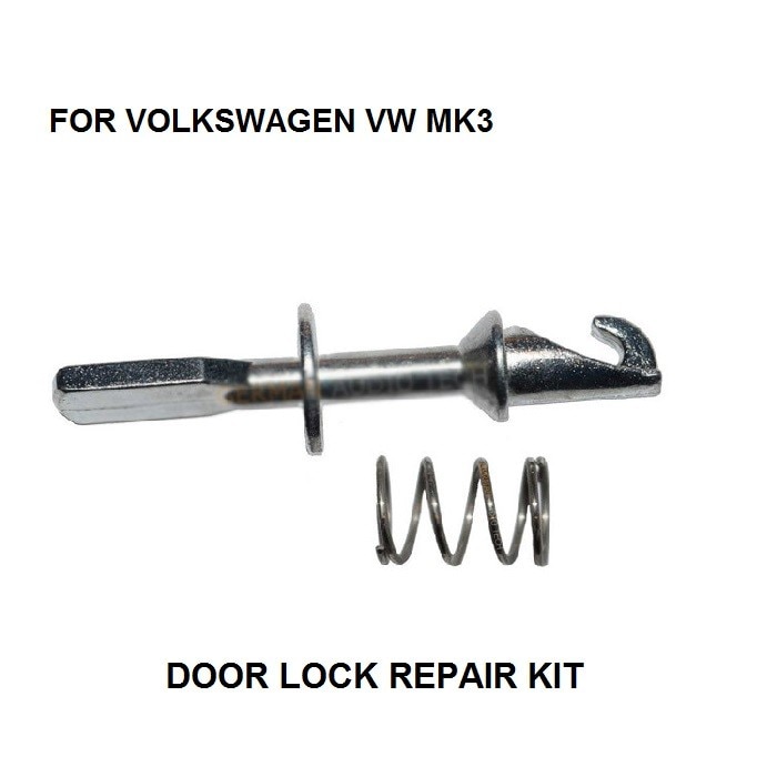 Voor Volkswagen Vw MK3 L/R Deurslot Cilinder Lente + Peddel Reparatie Kit Golf Jetta
