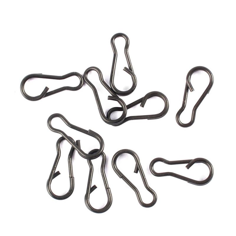 50Pcs Europese Matte Black Grote Pin Vormige Pin Europese Vissen Groep Karpervissen Accessoires