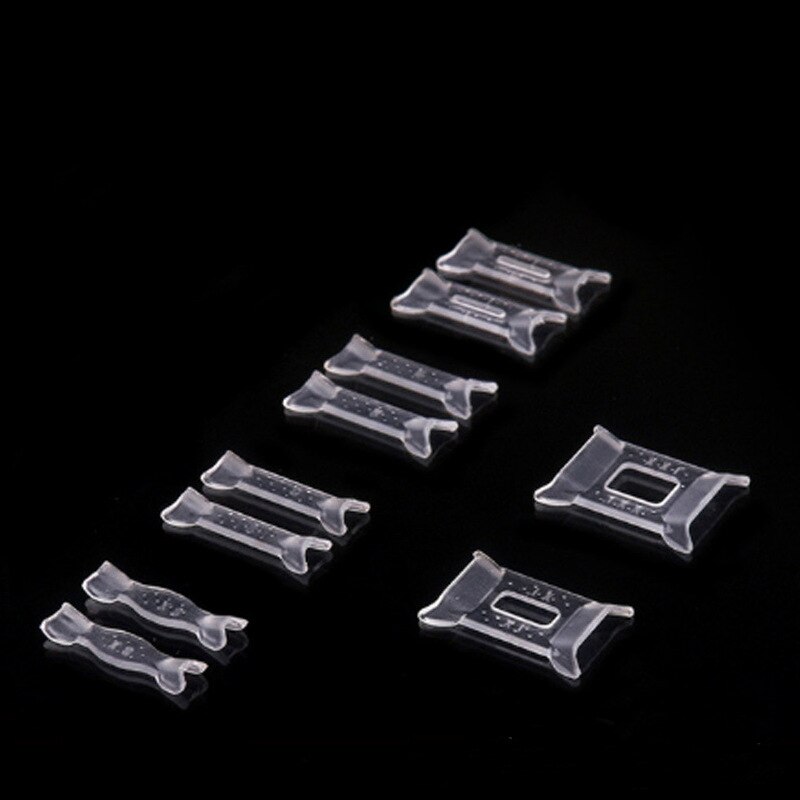 12Pcs Ring Größe Teller Invisible Klar Ring Sizer Schmuck Fit Minderer Schutz: Default Title