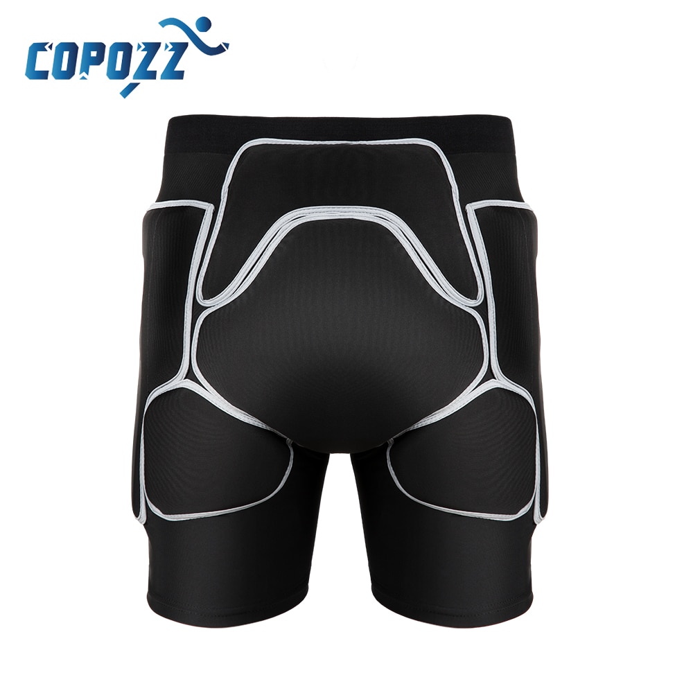 COPOZZ Unisex Sports Gear Short Snowboard Protection Hip Butt Motorcycle Shorts Ski Skate Protection Padded Shorts Knee pads