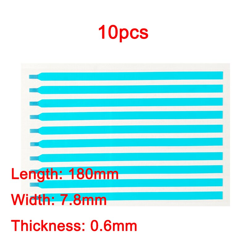 Laptop screen double-sided tape for Dell Lenovo ASUS MSI Samsung HP Sony 180mm: 10pcs