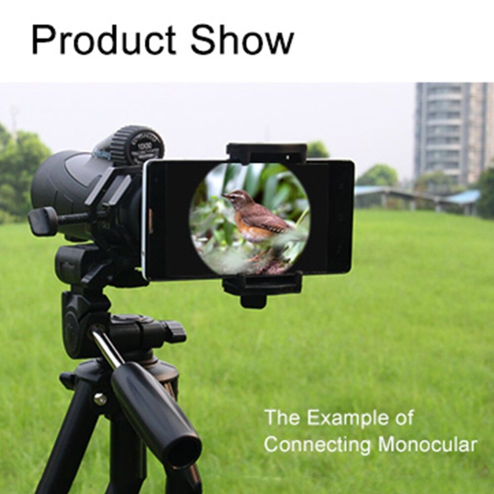 Portable CM-4 Microscope Adapter Clip Binocular Monocular Spotting Scopes Universal Mobile Phone Camera Adapter Holder