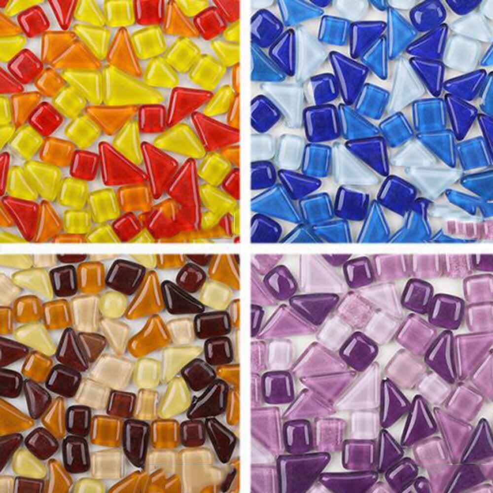 Carrelage mosaïque multicolore bricolage | 60 pièces, ensemble artisanat, mosaïque fabrication enfants, Puzzle Art, pierre colorée