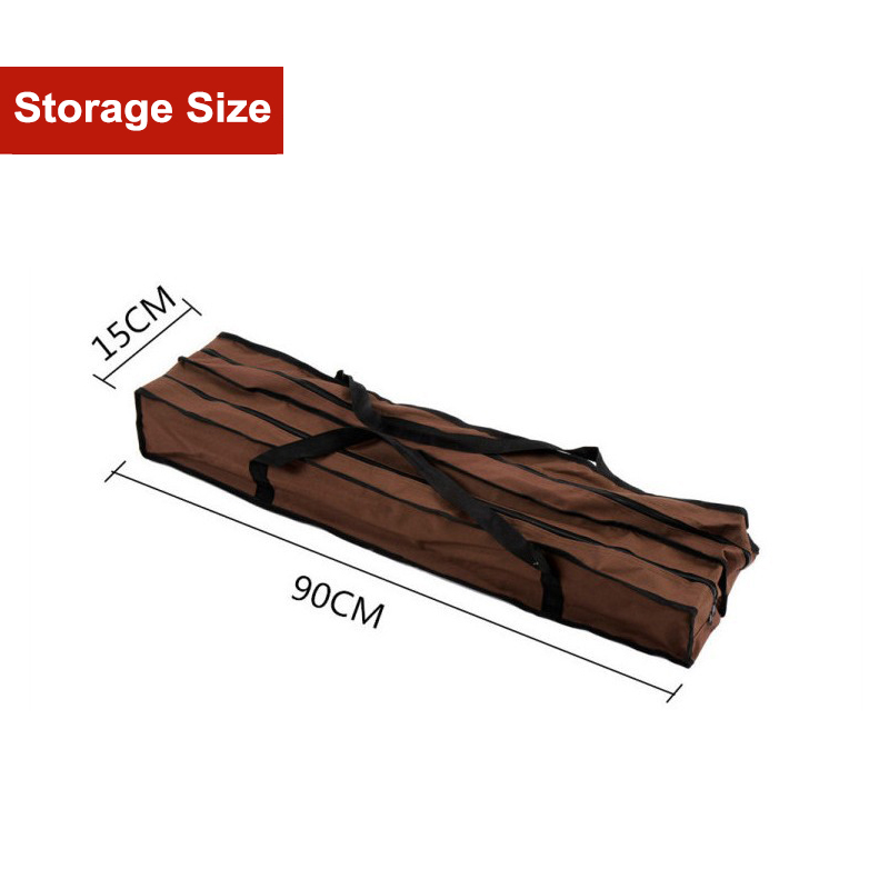 Roll Up Folding Camping Table Desk Aluminum Alloy Height Adjustable Picnic Table for Outdoor BBQ Backpacking Accessories