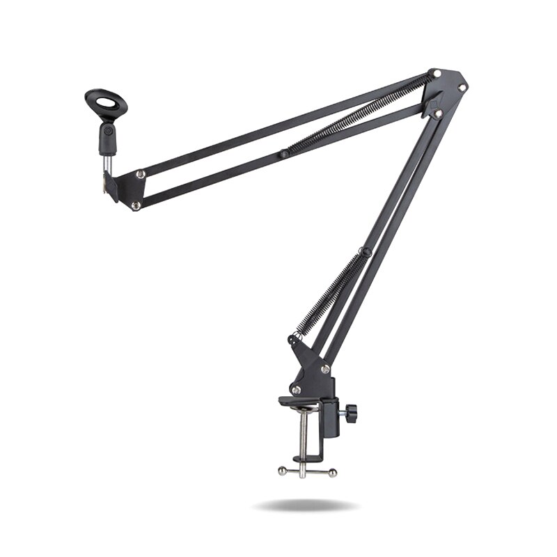 Microphone Scissor Arm Stand Bm800 Holder Tripod Microphone Stand With A Metal Spider Cantilever Bracket Universal Shock Mount: ZY002-4
