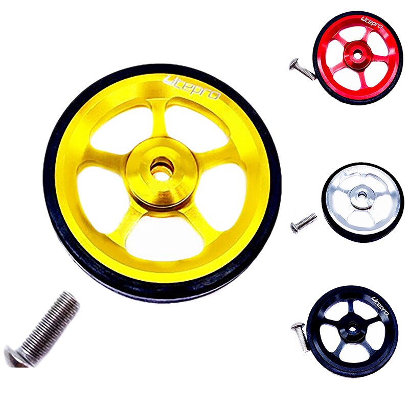 Litepro Vouwfiets Aluminium Wiel Voor Brompton Ultralight Sealed Bearing Push Wielen Fietsen Onderdelen