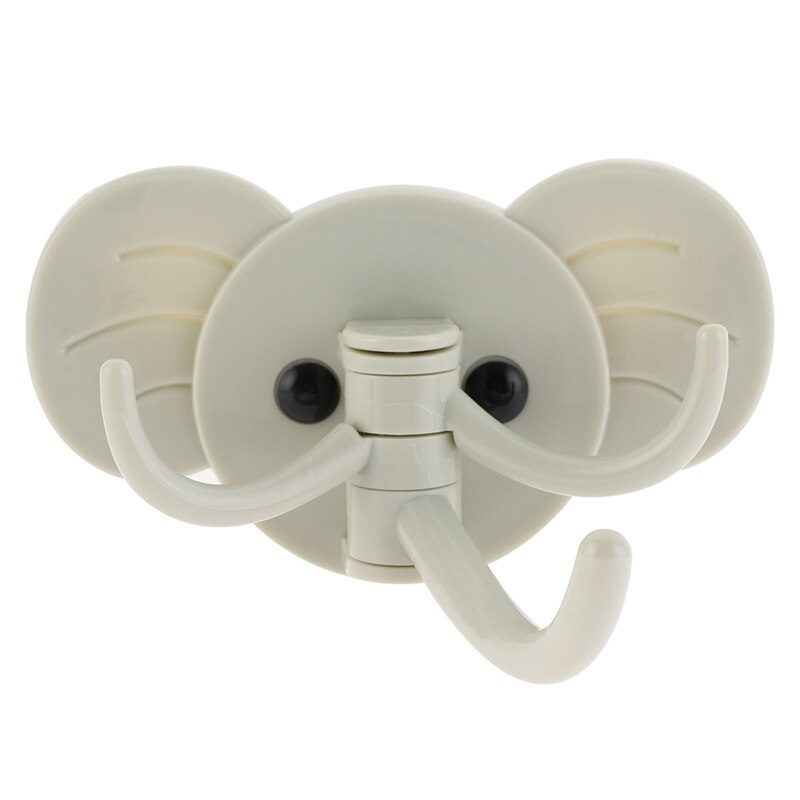 Olifant Neus Haak Kleerhanger Key Cap Muur Haak Kleding Weer Rekken Haak Zelfklevende Sticky Holder Minimalistische Home Decor