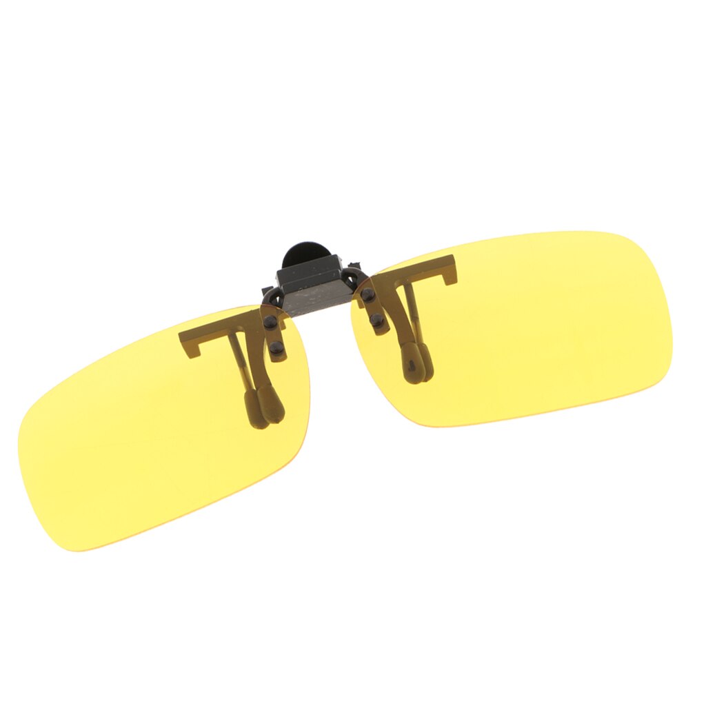 Gepolariseerde Lens Blok Clip On Flip Up Zonnebril Voor Bril Rijden