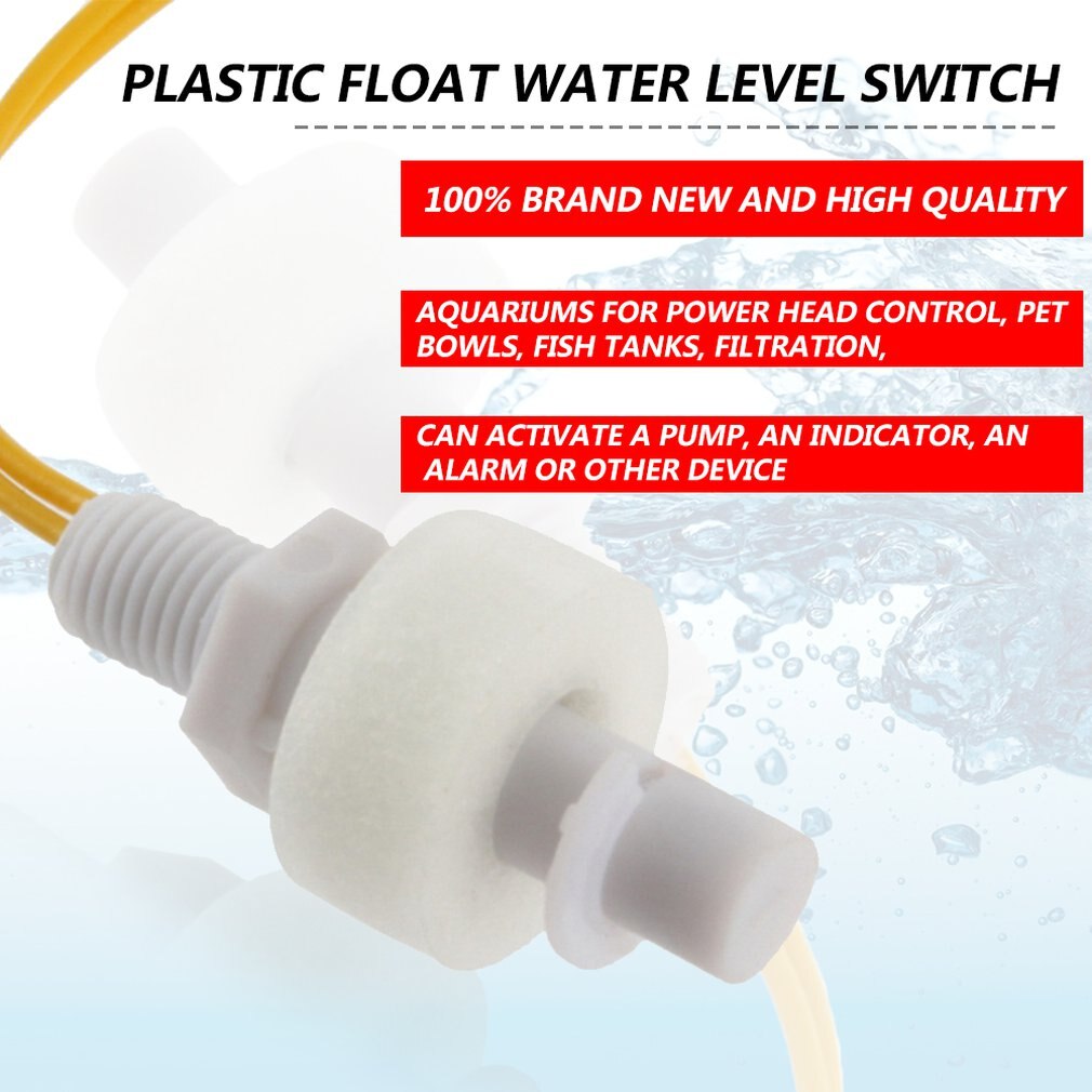 1pcs DIY Plumbing DC110V 70W Tank Pool Water Level Liquid Sensor Float Switch Switcher