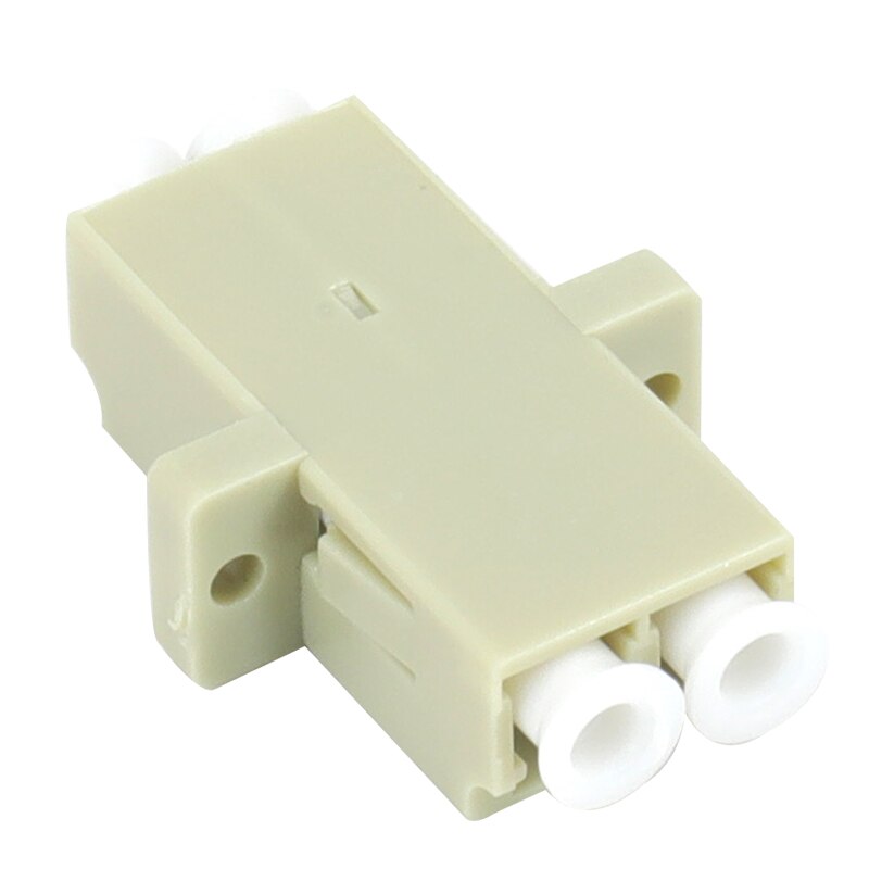 10/25/50/100pcs LC UPC duplex fiber optic adapter Multimode DX coupler connector Fiber flange LC connector