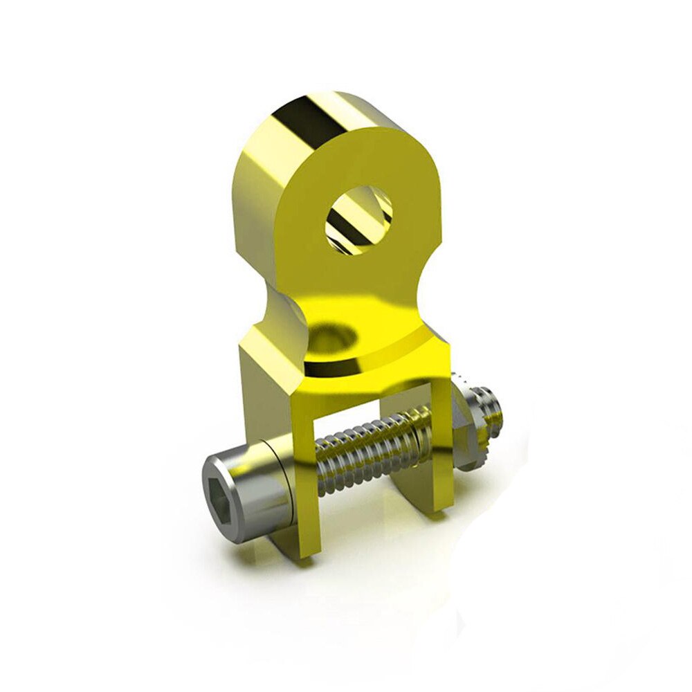 1Pc Motorcycle Shock Absorber Height Extension Extender Suspension Riser Aluminum alloy Motorbike Dirt Bike Shock Absorber: Yellow