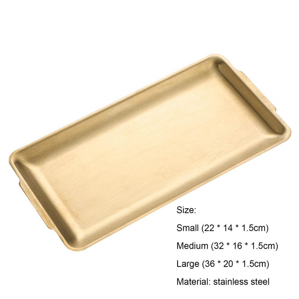 Baking Tray Safe Multi-function 304 Stainless Steel Heat Resistant Solid Rust Free Baking Tray for Kitchen
