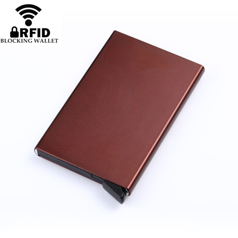 ZOVYVOL visitenkarte Halfter Zauberstab Edelstahl Männer Kreditkarte Halfter Metall Karte fallen Karte Veranstalter Mini Walle