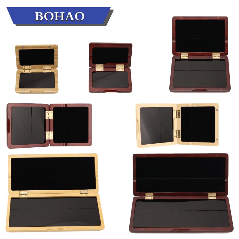Bohao alt/teno/sopraan saxofoon rieten koffer klarinet rieten doos 2/4/6/10 stuks rieten koffer draag riet hout accessoire doos