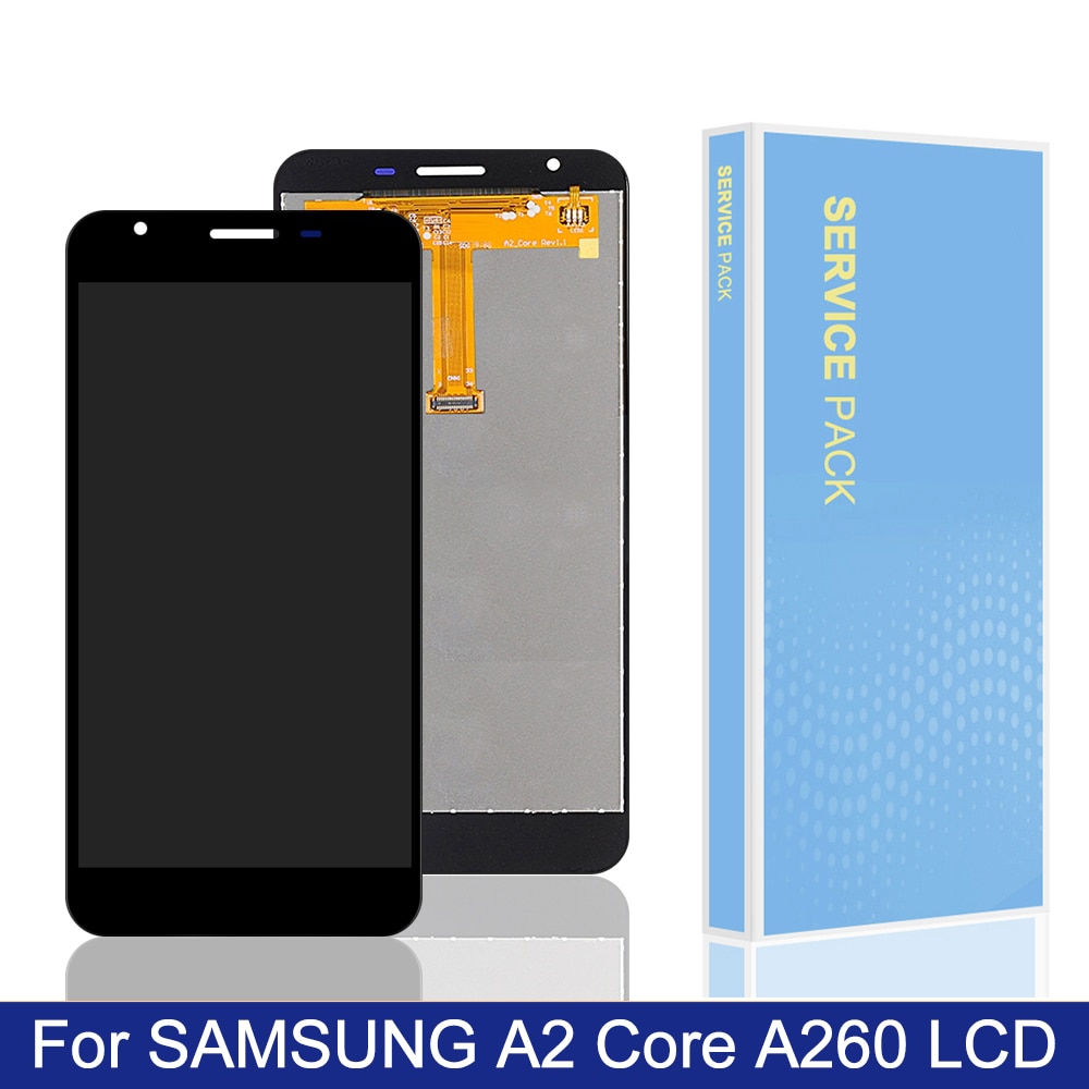 Lcd Voor Samsung Galaxy A2 Core A2Core A260 Lcd Touch Screen Digitizer Vergadering Voor Samsung A260 SM-A260F/Ds a260F A260G