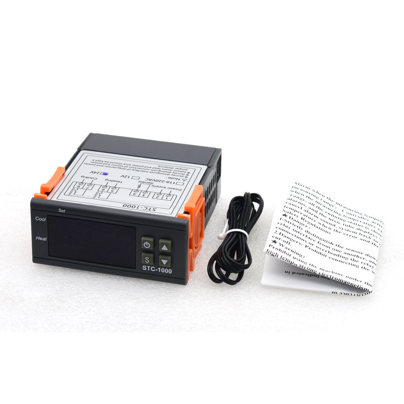 STC-1000 STC 1000 LED Digital Thermostat for Incubator Temperature Controller Thermoregulator Relay Heating Cooling 12V-24V 220V