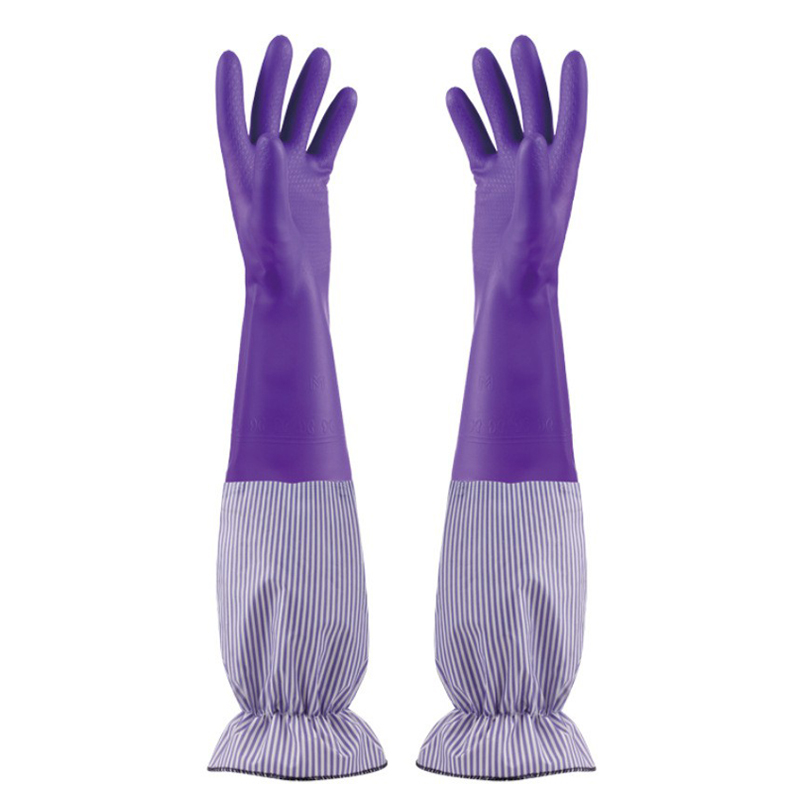 Huishoudelijke Handschoenen Latex Vrije Schoonmaak Handschoenen Herbruikbare Keuken Natuurlijke Rubber Living Wassen Handschoenen Voor Het Reinigen Van Wassen Werken