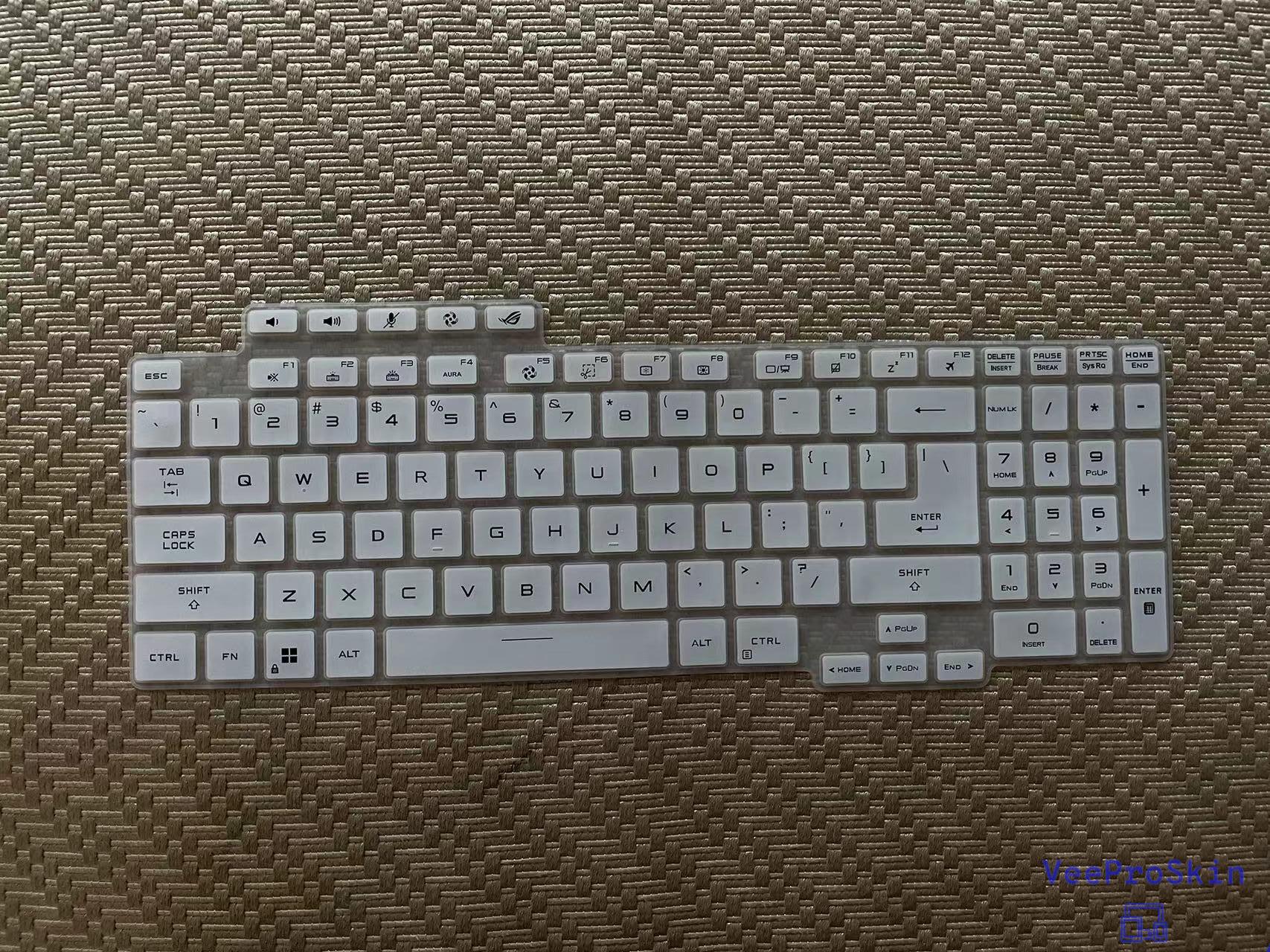 Funda de silicona para teclado de ordenador portátil ASUS ROG STRIX G17 G713RC G713RM G713RW G713R G713QM G713QC G713 G713QR G713QE G713QC G713Q