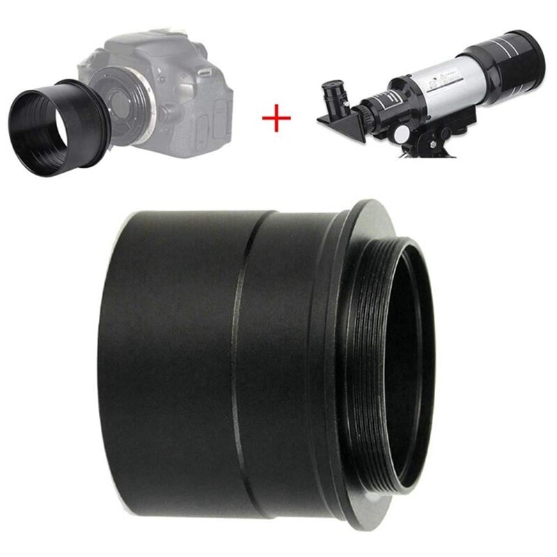 2 Inch Telescope to T2 T Mount Lens Adapter for Mount Camera Adapter Ring Telescope Adapter