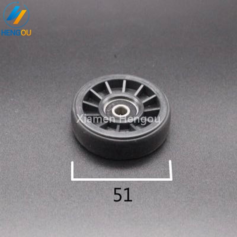 10 stück 51 x 6 x 15mm akiyama  bt440 offsetdruckmaschine akiyama gummirad