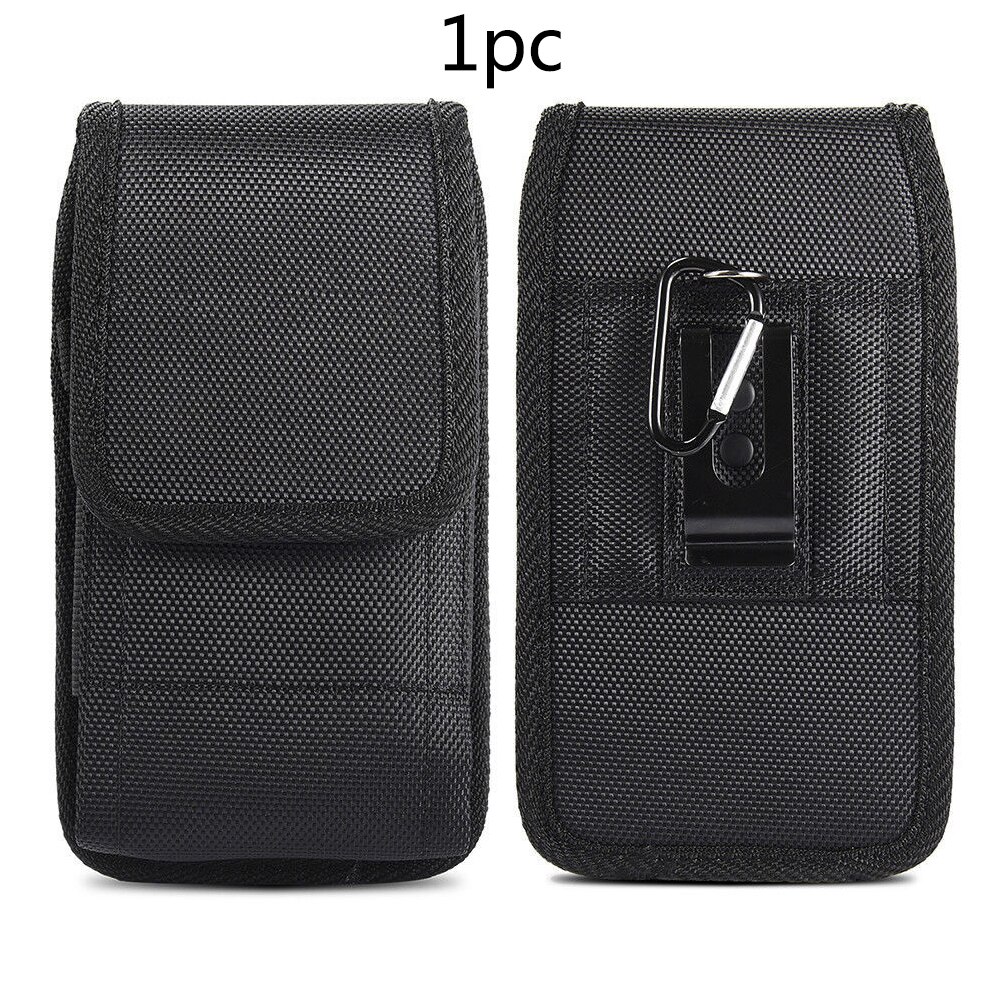 Hiking Waist Portable Dustproof Fasten Bag Belt Hook Universal Anti Scratch Camping Shock Resistant Mobile Phone Pouch Nylon