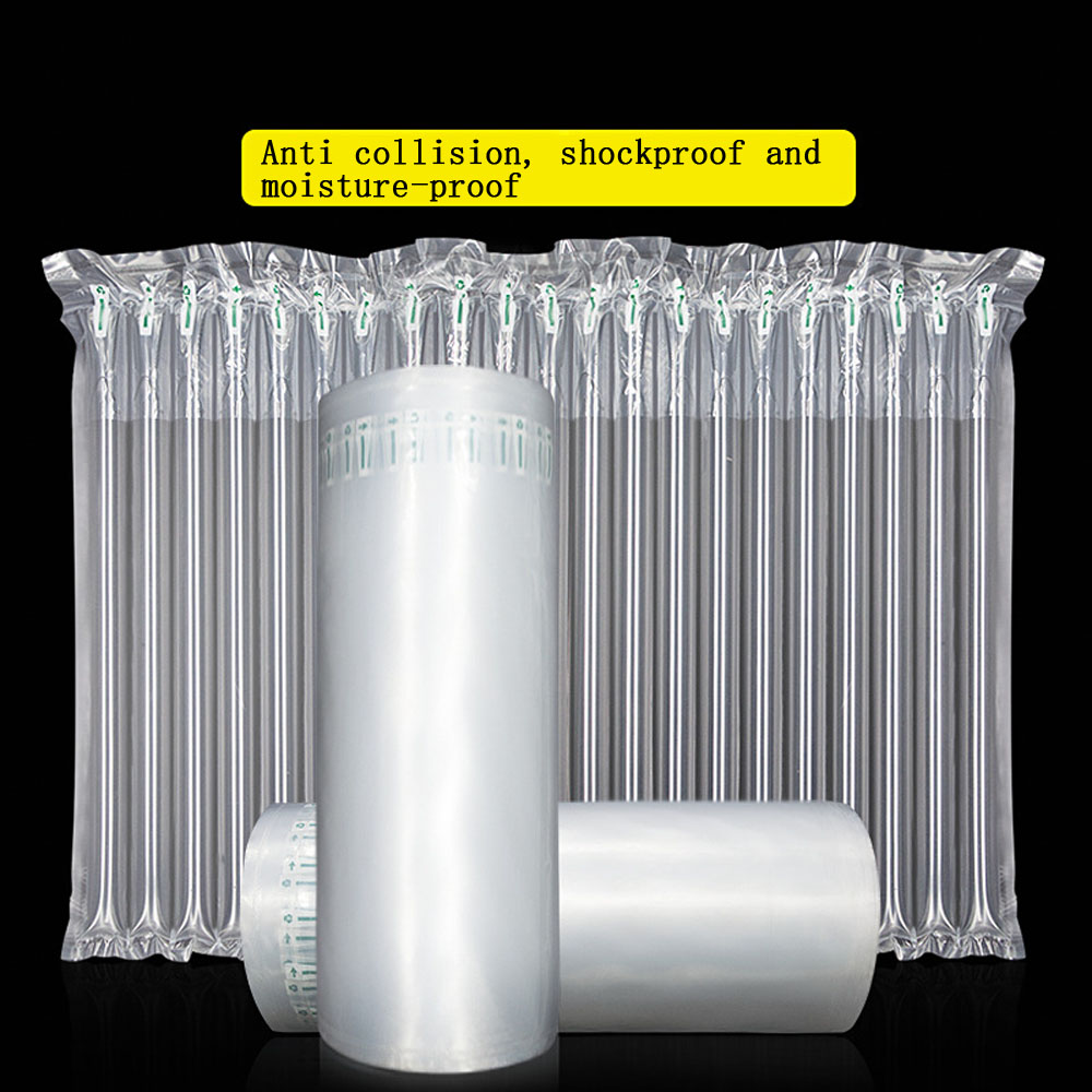 20 cm brede og 50 meter lange oppustelige luftbuffer plastemballage luftsøjle beskyttende boblepose emballage