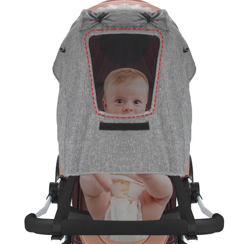 Luifel Accessoires Voor Kinderwagens In De Schaduw Van Anti-Ultraviolette Zonnebedekking Tegen Regen Luifel Universele Kinderwagen Accessoires