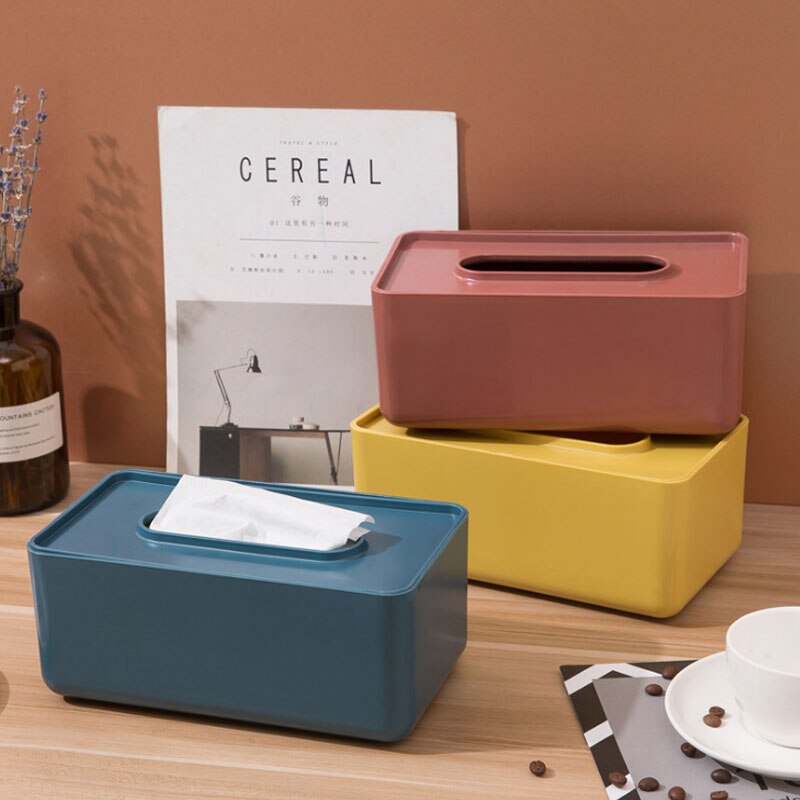 Plastic Tissue Doos Nat Tissue Houder Babydoekjes Papier Opbergdoos Papieren Handdoek Dispenser Thuis Servet Organizer Papier Doos