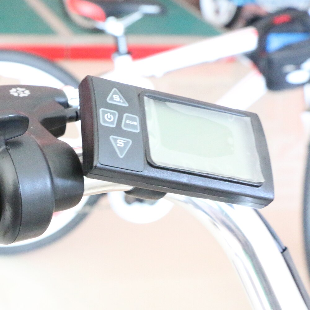 JS36V Elektrische Fiets Led/Lcd Display Controller Waterdichte Connector Bedieningspaneel Fietsen Accessoires Bicicleta Eletrica