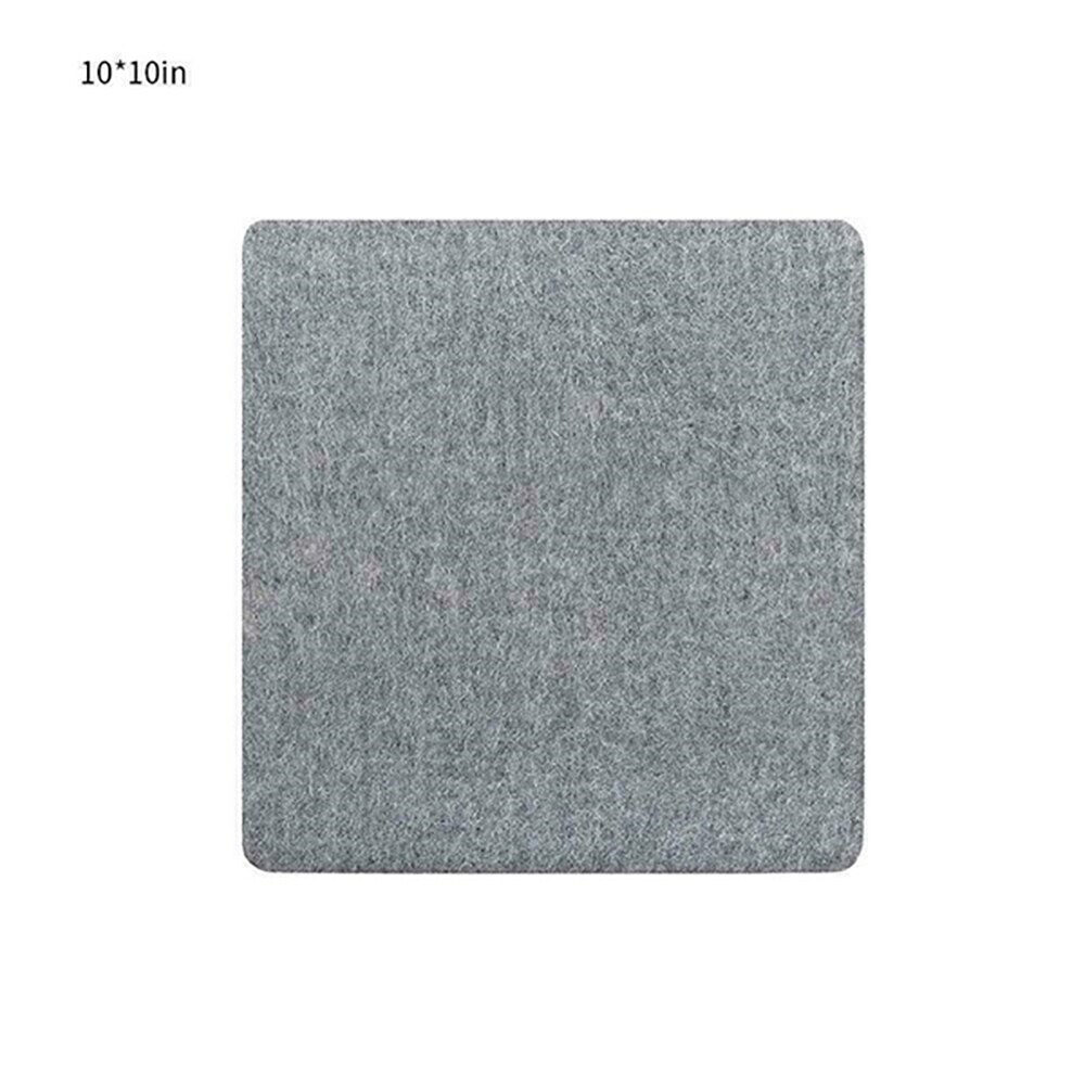 1.3mm Ironing Felt Pad 3 Sizes Wool Pressing Mat High Temperature Ironing Pad Ironing Board Wool Ironing Mat: 10x10inch