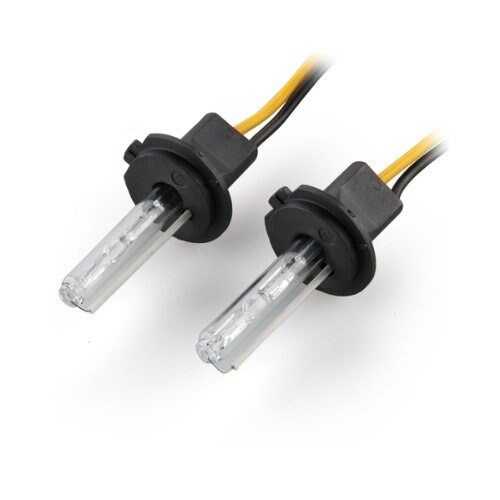 2 x biler auto  h7 forlygte forlygter xenon pære 55w 6000k