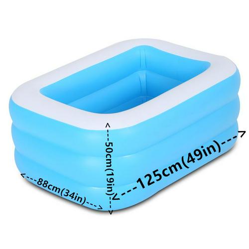 Kinderen Opblaasbaar Zwembad Baby Zwembad Kinderen Thuisgebruik Peuterbad Bad Kids Zwembad Water Spelen Voor baby 'S: type2